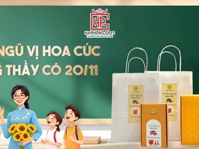 Thanh Mát, An Lành, Trọn Vẹn Tri Ân – Trà Ngũ Vị Hoa Cúc Tặng Thầy Cô 20/11  